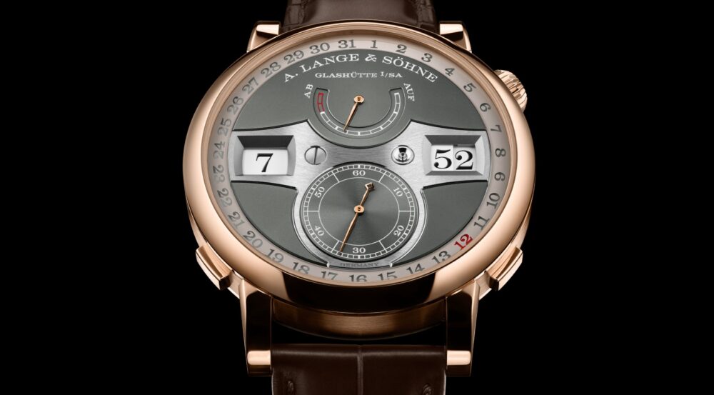 A. Lange & Söhne wraps the Zeitwerk Date in rose gold