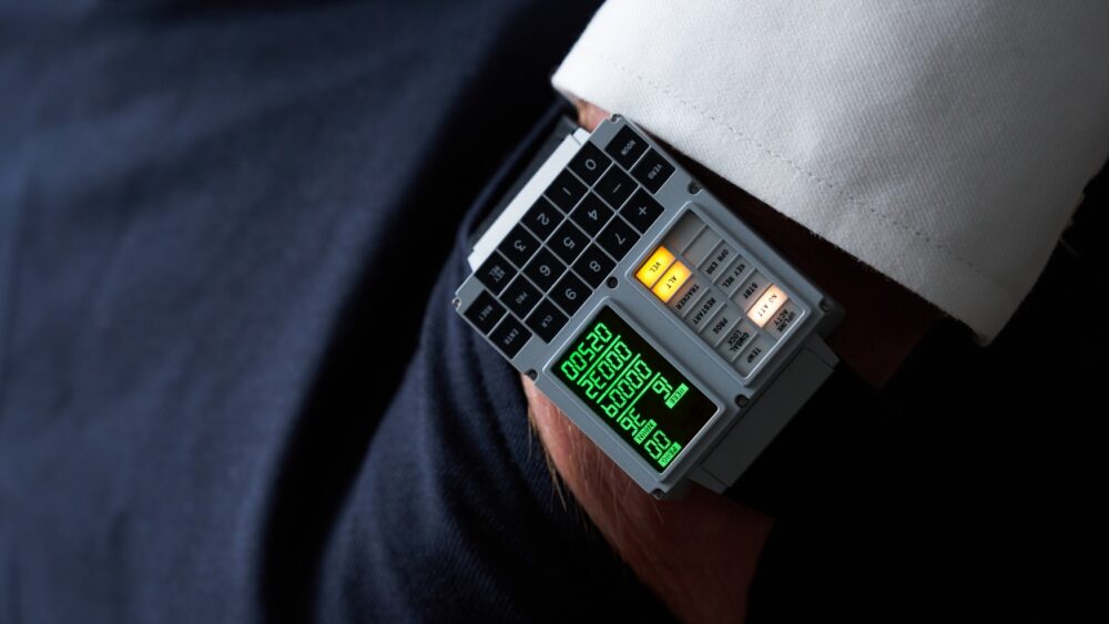 The DSKY Moonwatch brings the 60-year-old NASA Apollo Guidance Computer to your wrist