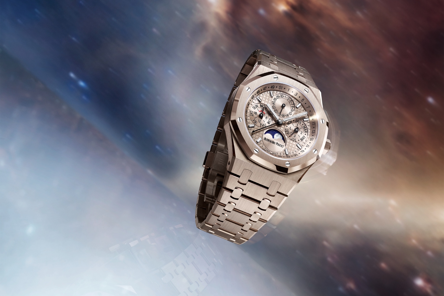 audemars piguet royal oak perpetual calendar sand gold