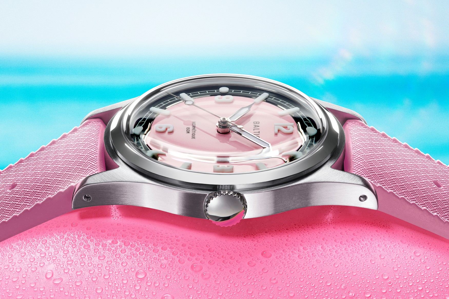 baltic hermetique summer pink case profile