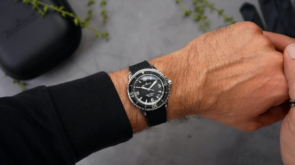 The Blancpain Fifty Fathoms range reaches new depths with the Automatique 38mm