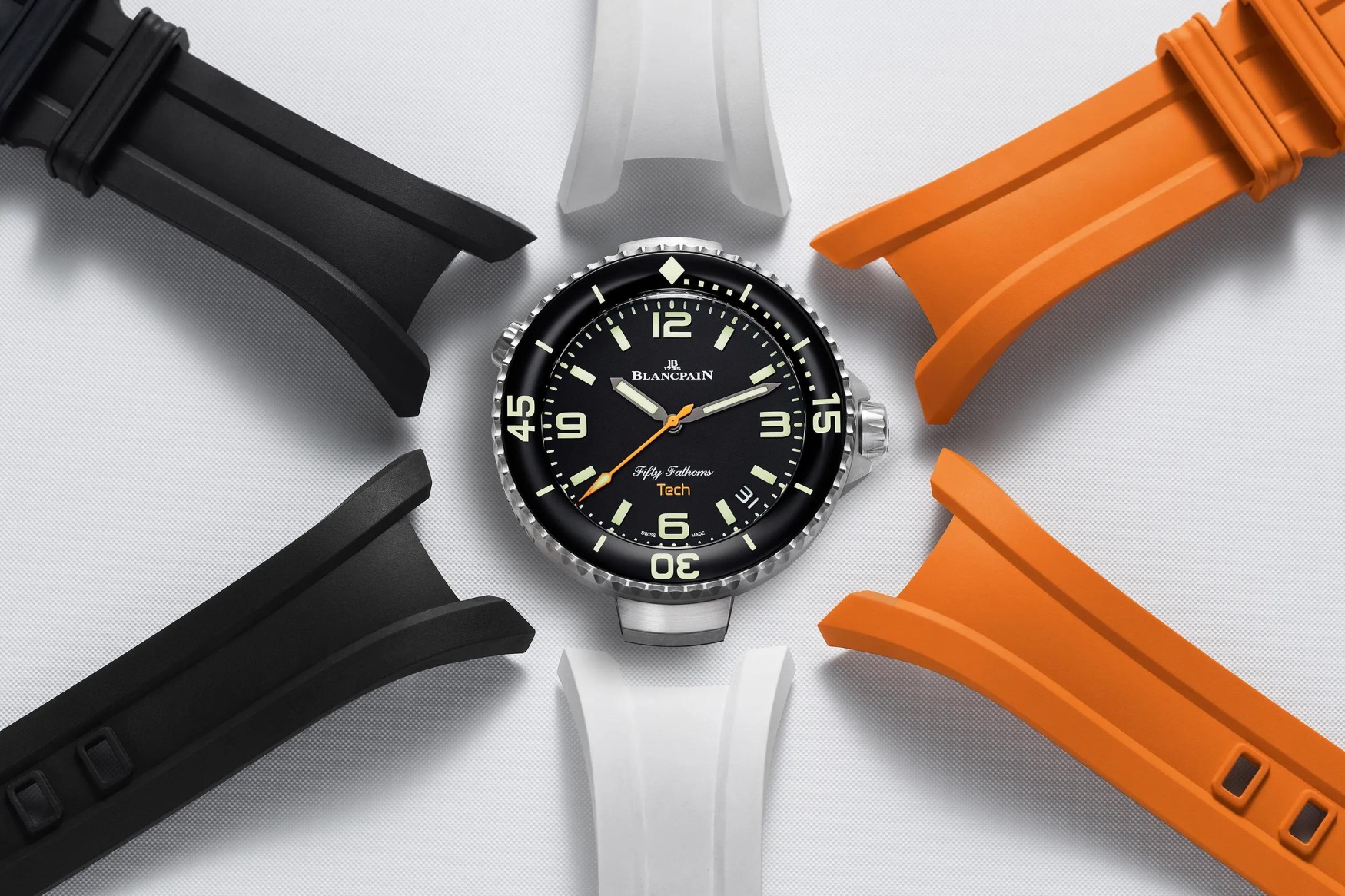 Blancpain Fifty Fathoms Tech 45mm strap options