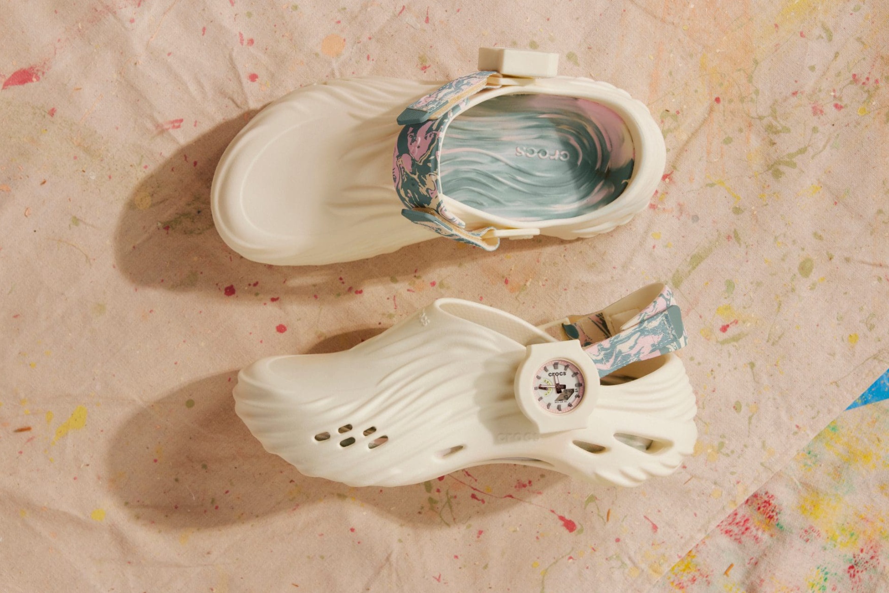 Casio G Shock x Crocs Echo Wave shoes