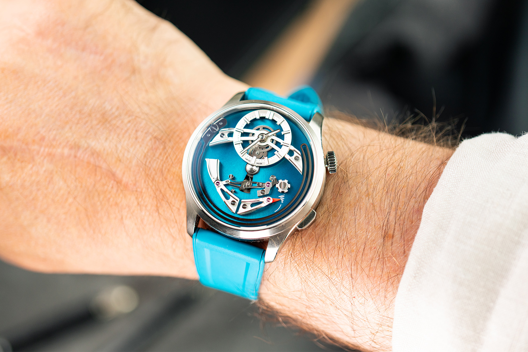Christopher Ward Bel Canto wrist