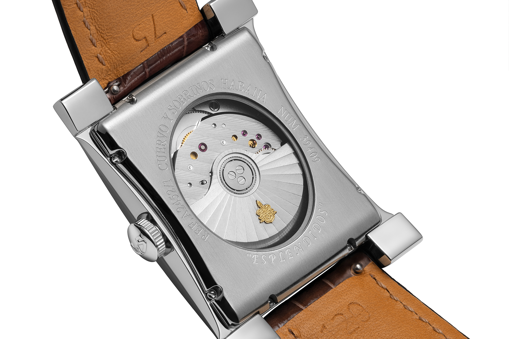 Cuervo y sobrinos esplendidos heritage caseback