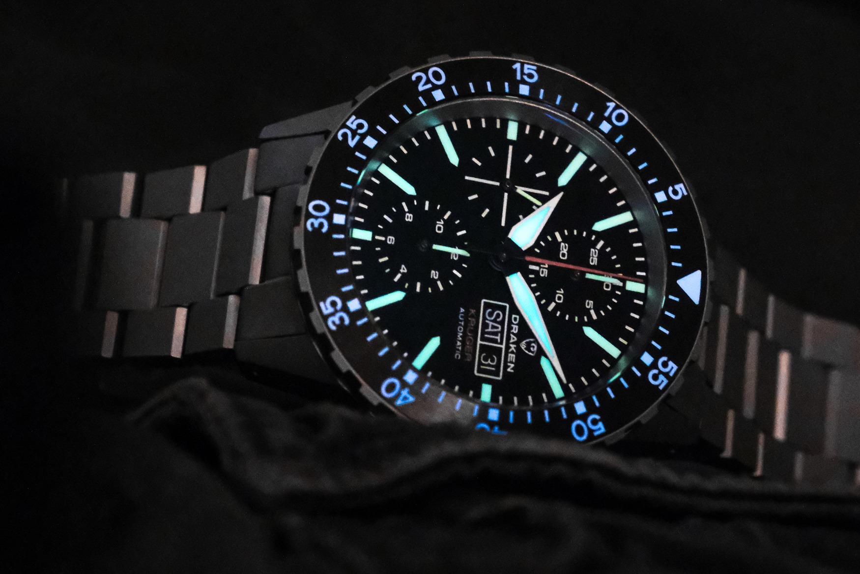 Draken Kruger V2 auto bezel lume