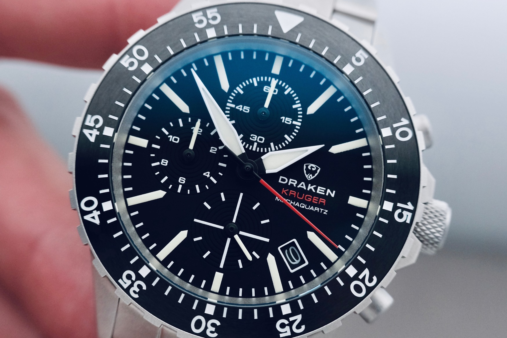 Draken Kruger V2 B dial