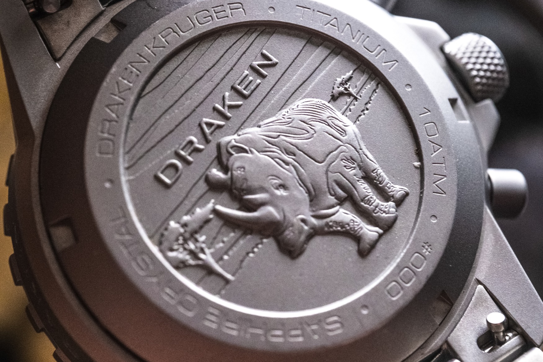 Draken Kruger V2 caseback