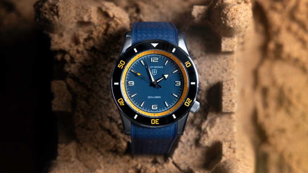 Elliot Brown brings summer vibes to its Bloxworth Heritage Diver with the new Chromatic Collection