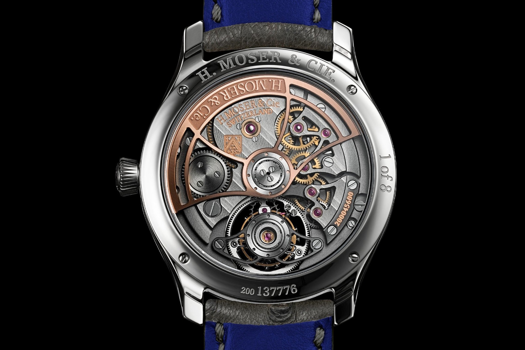 H Moser & Cie Endeavour Small Seconds Concept Pop caseback