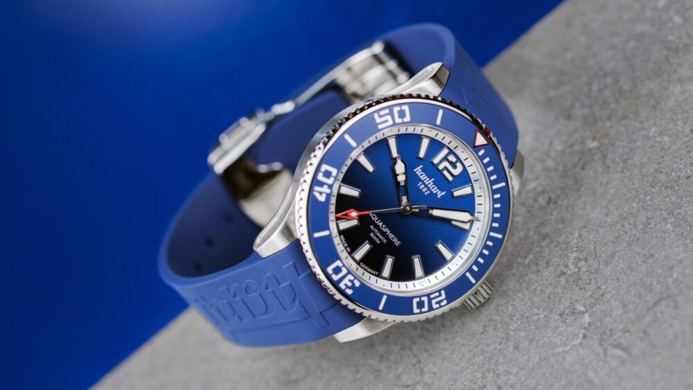 Not just about the chronos: Hanhart targets pro divers with the Aquasphere Ocean Fade