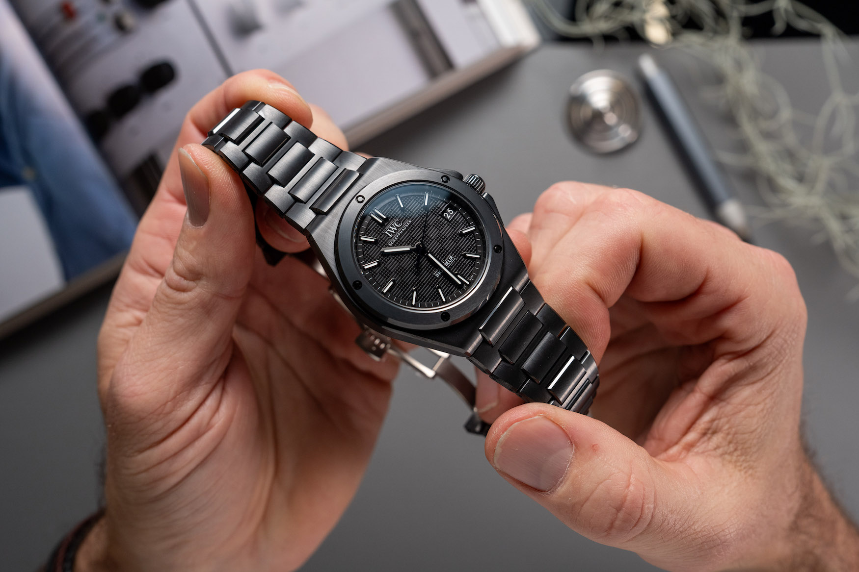 IWC Ingenieur Automatic 42 Black Ceramic 9