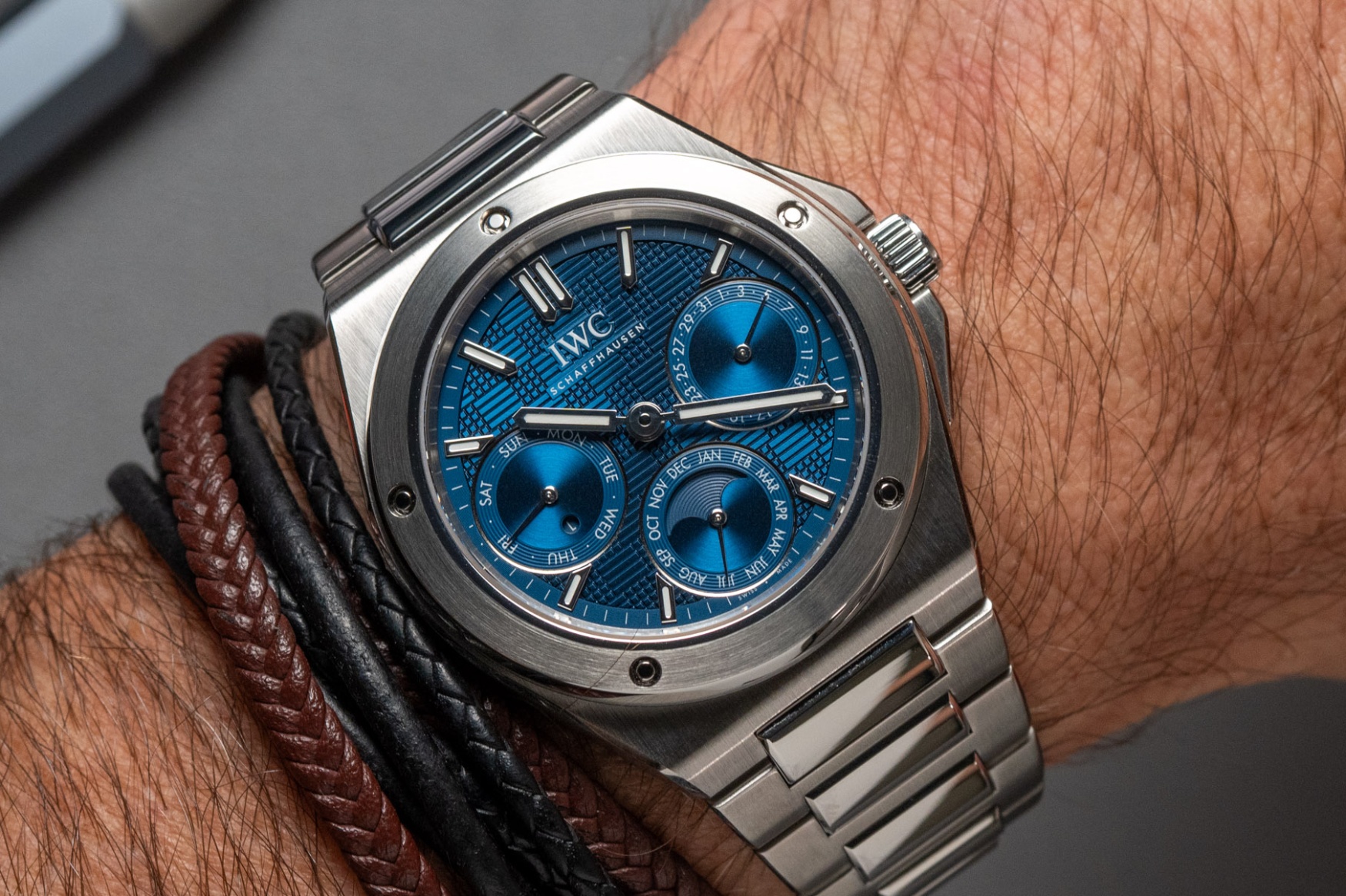 iwc ingenieur perpetual calendar 41 dial