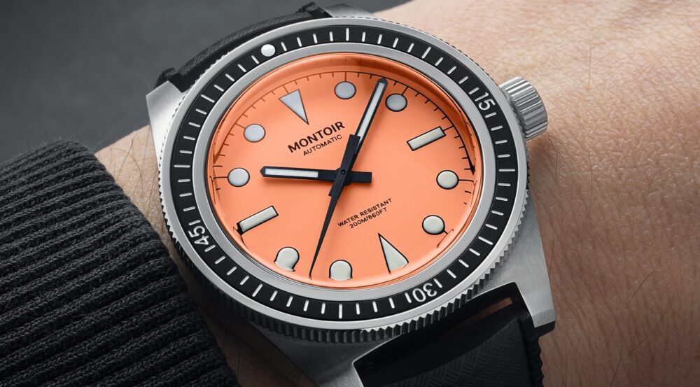 Montoir adds more colour to its dive watch range with the MWMOD-01 V2