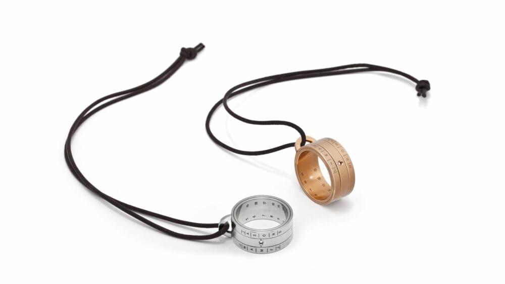 The Nomos Sundial ring is a practical and stylish piece of horological art