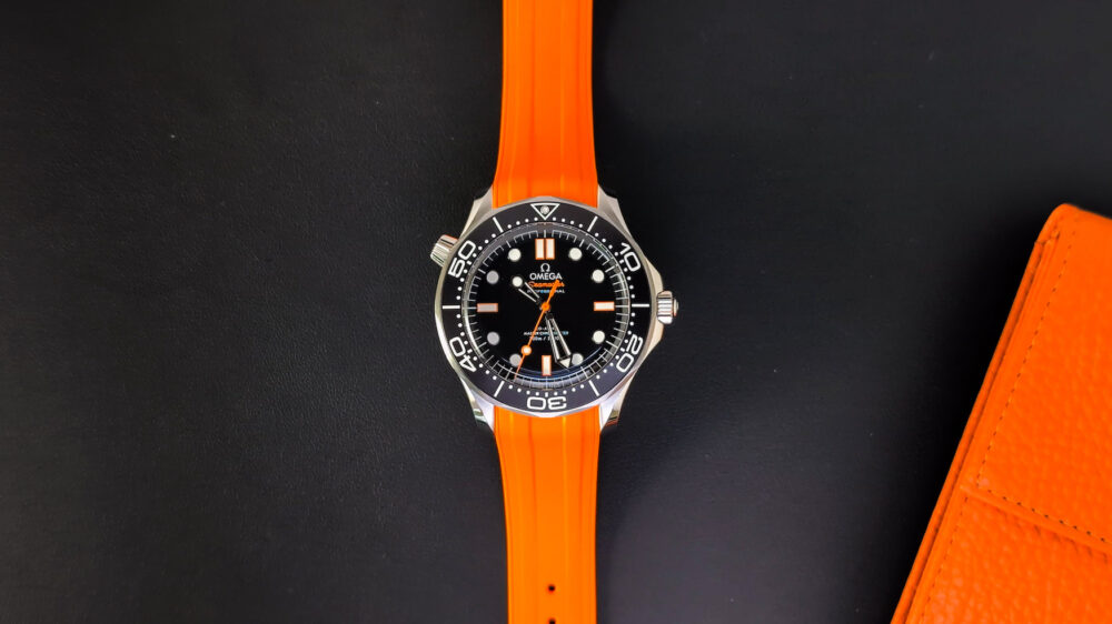 Omega brings a touch of orange to the Seamaster Diver 300M