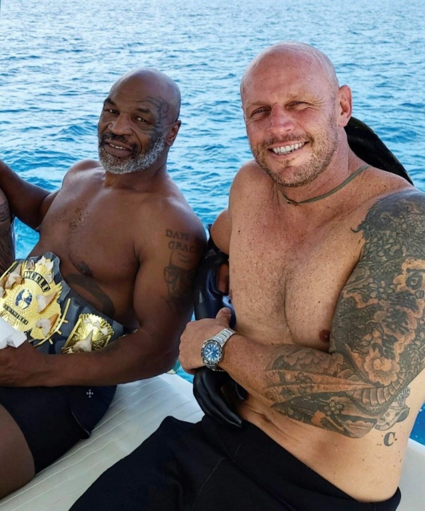 Paul de Gelder Mike Tyson 1