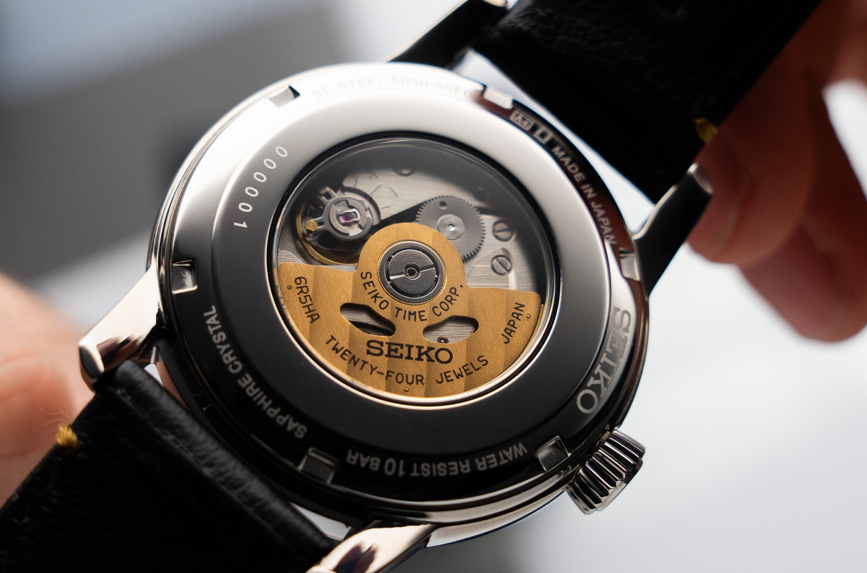 seiko presage classic series urushi spb499 5