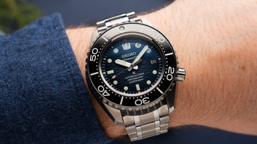 The new Seiko Marinemaster Professional SLA081 is a hardcore, GS-powered monster tributing the very first Seiko diver