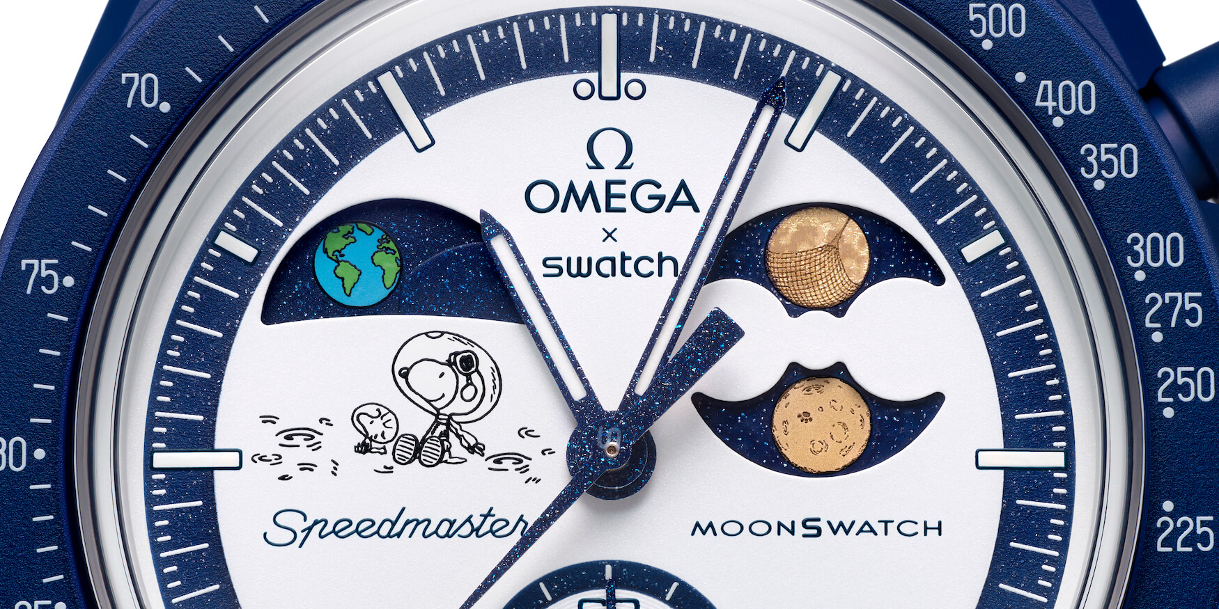 SWATCH X OMEGA MOONSWATCH MISSION TO EARTHPHASE – MOONSHINE GOLD SO33N701L 6