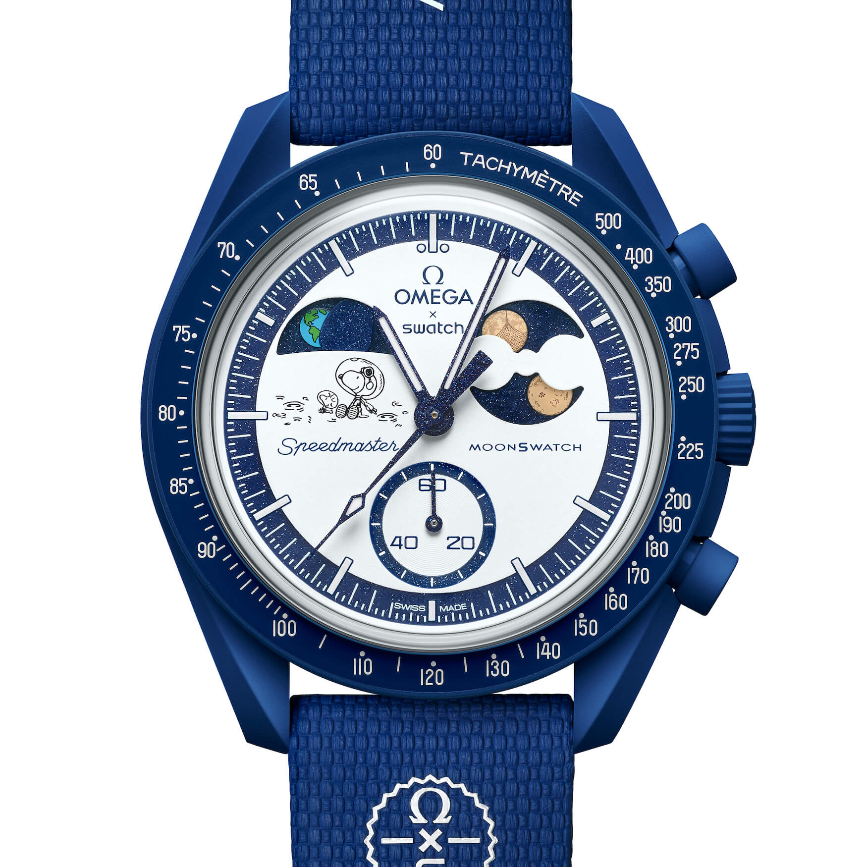 SWATCH X OMEGA MOONSWATCH MISSION TO EARTHPHASE – MOONSHINE GOLD SO33N701L 9