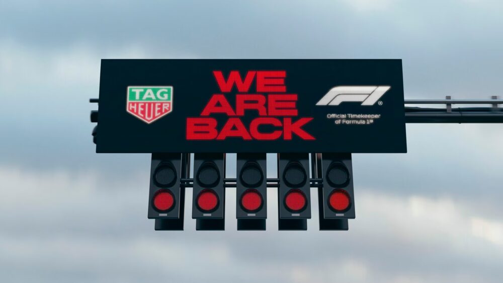TAG Heuer is back in Formula 1 as official timekeeper