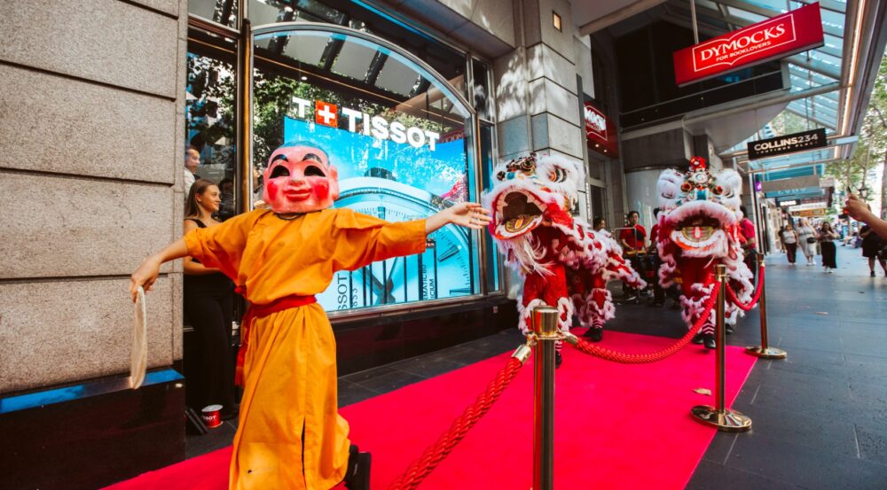 Tissot opens its first Melbourne boutique in spectacular style