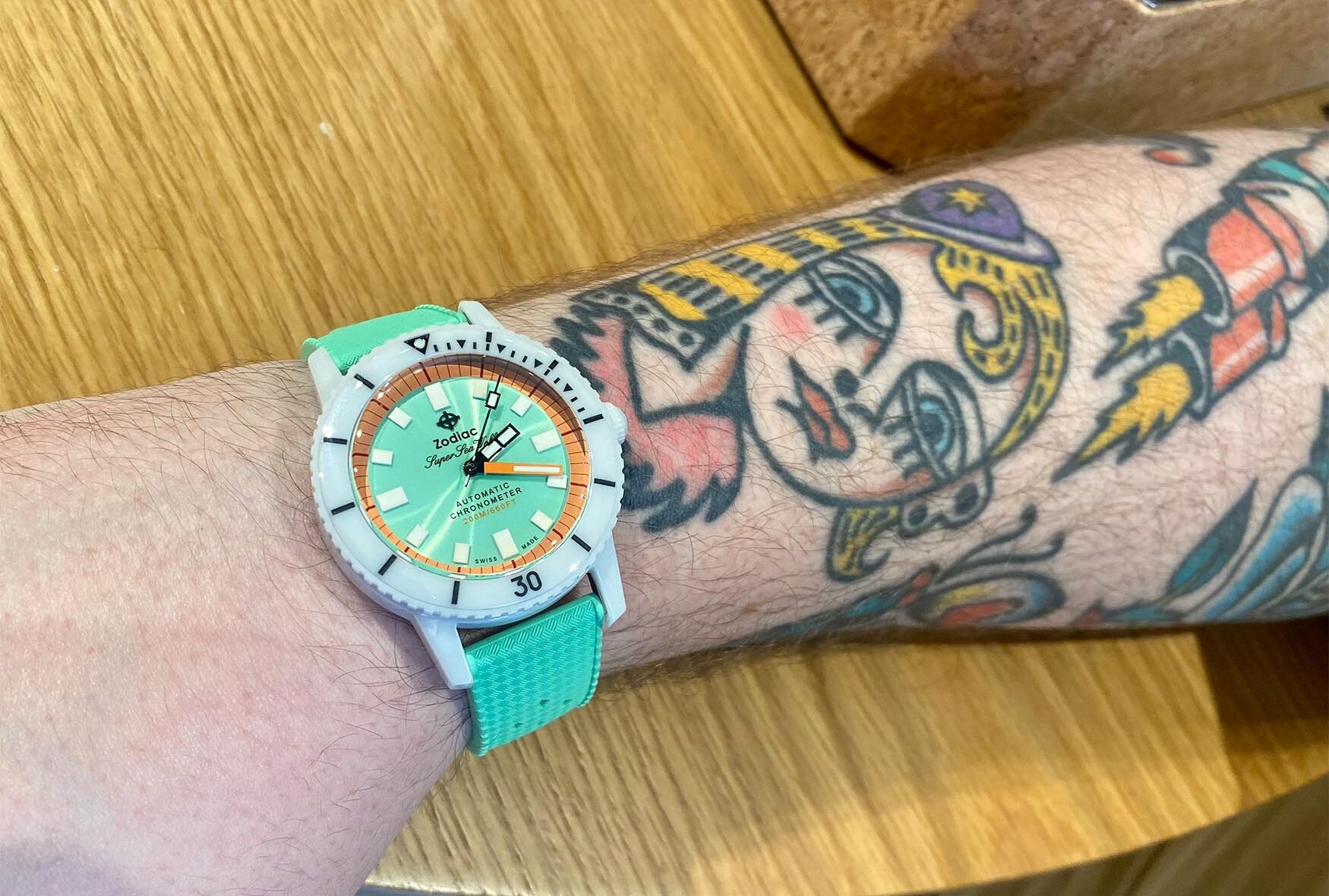 Zodiac Super Sea Wolf Ceramic Compression Diver