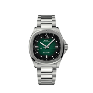 MIDO Multifort TV Big Date - Gradient Green Dial