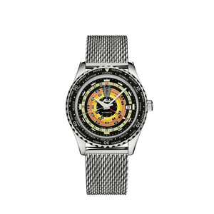 Mido Ocean Star Decompression Worldtimer - Black
