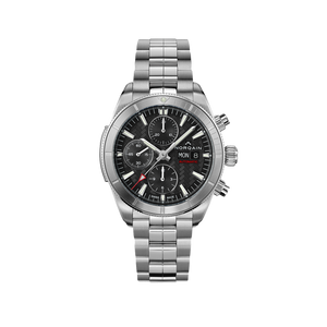 NORQAIN Adventure Sport Chrono Day Date Black 41mm