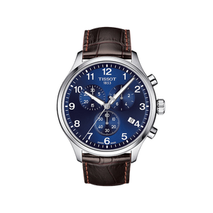 Tissot Chrono XL Classic - Blue with Leather Strap