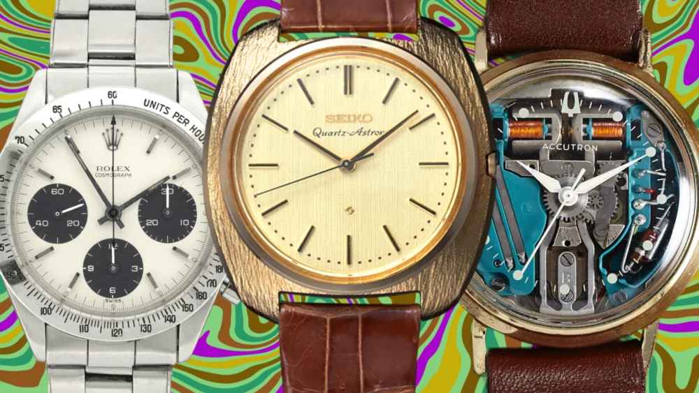 7 of the best 1960s watches, an era dominated by science, motorsports and Seiko