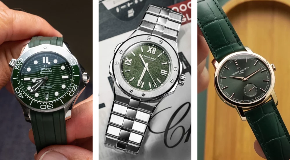 In honour of St. Patrick’s Day, here are 9 of the best green dial watches that made a trend timeless