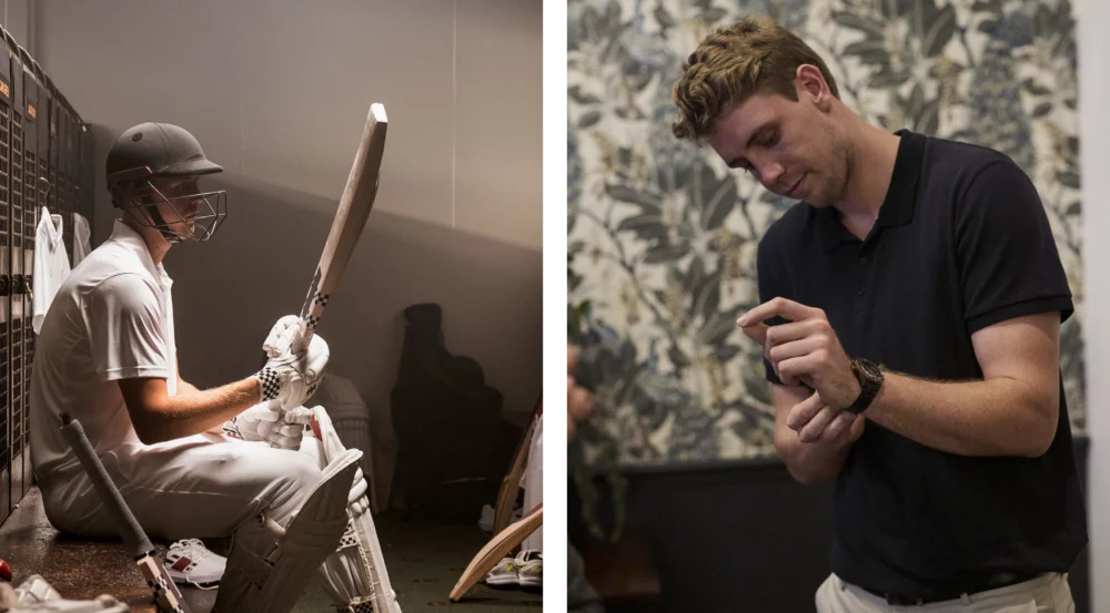 A dinner with Rado and their new ambassador, top Australian cricketer Cameron Green