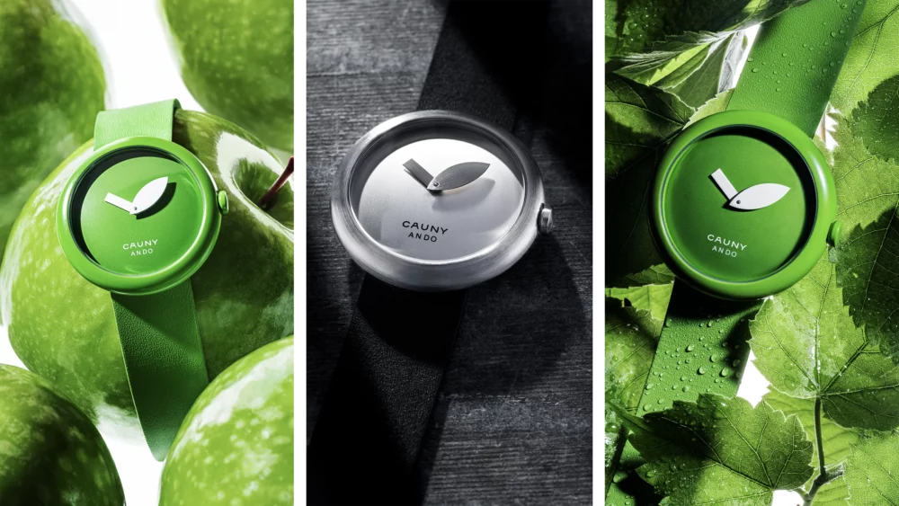Cauny teams up with legendary architect Tadao Ando to give ‘Apple watch’ a whole new meaning