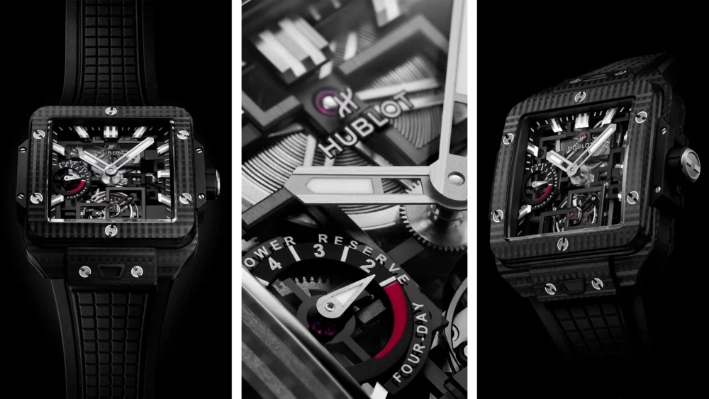 Who says squares are boring? Hublot’s latest Square Bang has a tourbillon twist