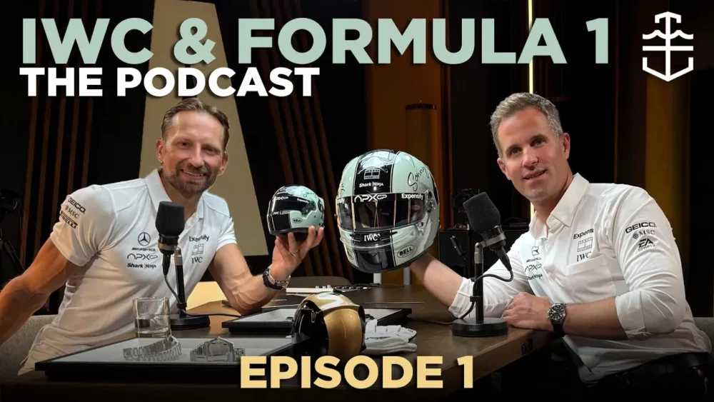 Andrew joins IWC CEO Chris Grainger-Herr for a four-part mini series all about Formula 1 and watches