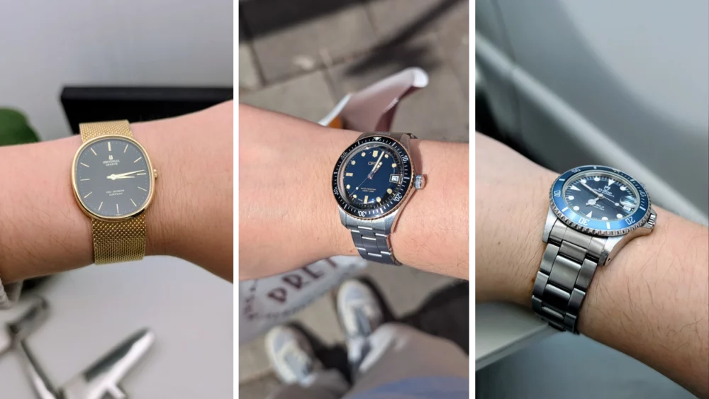 The three watches Russell wore most in 2024 are…