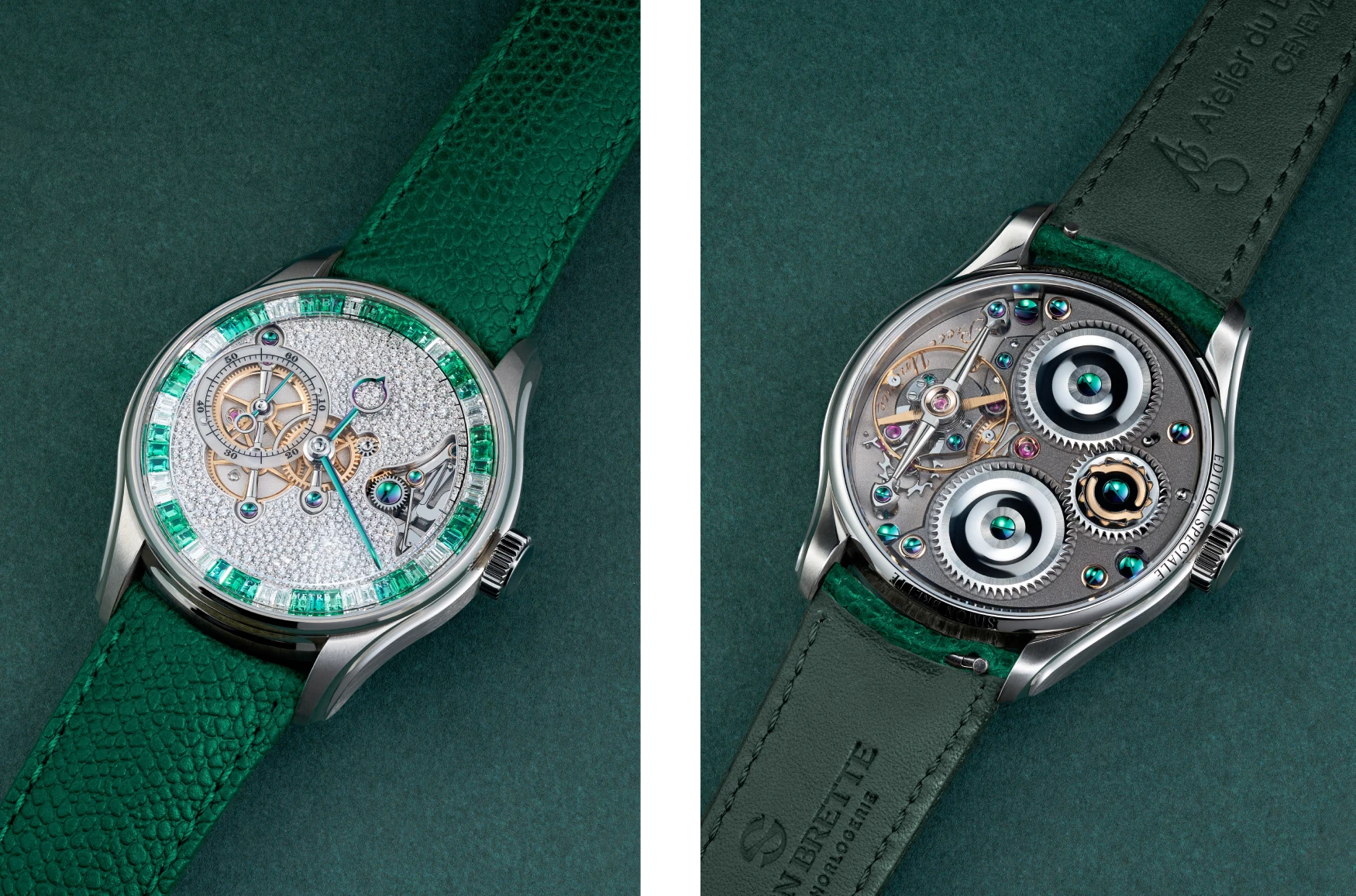 simon brette Chronomètre Artisans Emerald