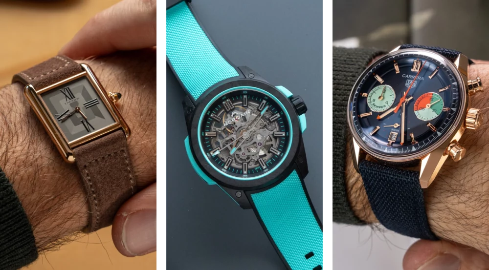 The three watches Andrew wore most in 2024 are…